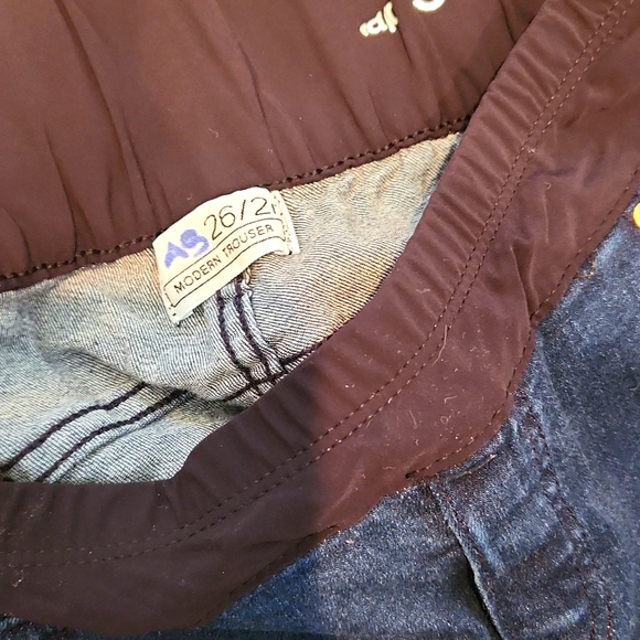 GAP Maternity Modern Trouser Jeans Size 26/2r with panel - Picture 2 of 4